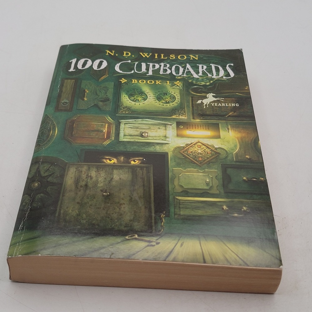 N. D. Wilson 100 Cupboards Paperback First Yearling Edition Fantasy Good